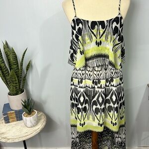 Bisou Bisou Women Maxi Hi-Low Hem Dress Size 6